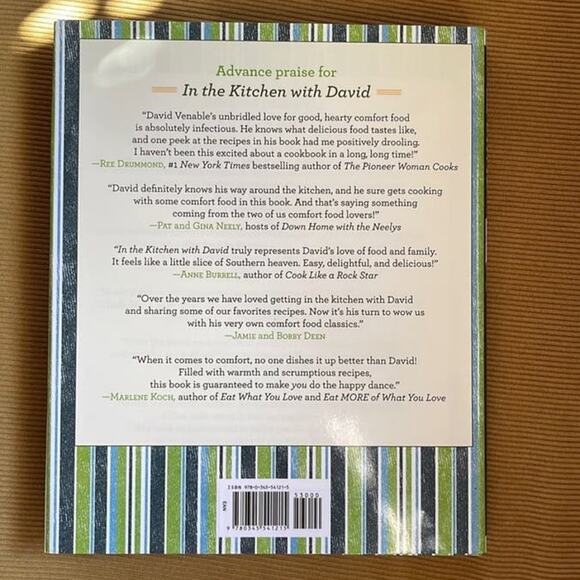 In the Kitchen With David QVC Comfort Foods That Take You Home Cookbook NEW - Picture 5 of 7